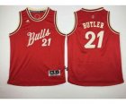 Youth nba chicago bulls #21 butler red[2015 Christmas edition]