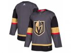 Men Adidas Vegas Golden Knights Blank Grey Home Authentic Stitched Custom Jersey