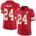 Nike Chiefs #24 Jordan Lucas Red Vapor Untouchable Limited Jersey