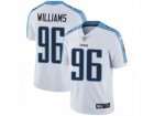 Nike Tennessee Titans #96 Sylvester Williams Vapor Untouchable Limited White NFL Jersey