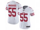 Women Nike San Francisco 49ers #55 Ahmad Brooks Vapor Untouchable Limited White NFL Jersey