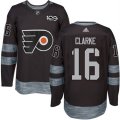 Philadelphia Flyers #16 Bobby Clarke Black 1917-2017 100th Anniversary Stitched NHL Jersey