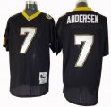 New Orleans Saints #7 Morten Andersen Throwback 1991 black