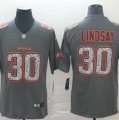 Nike Broncos #30 Phillip Lindsay Gray Camo Vapor Untouchable Limited Jersey
