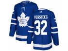 Men Adidas Toronto Maple Leafs #32 Kris Versteeg Blue Home Authentic Stitched NHL Jersey