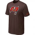 Nike Tampa Bay Buccaneers Sideline Legend Authentic Logo T-Shirt Brown