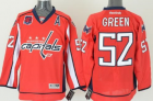 Capitals #52 Mike Green Red 40th Anniversary Stitched NHL Jersey