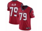 Mens Nike Houston Texans #79 Jeff Allen Vapor Untouchable Limited Red Alternate NFL Jersey