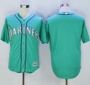 Seattle Mariners Blank Green New Cool Base Stitched Baseball Jersey