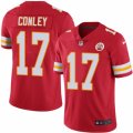 Mens Nike Kansas City Chiefs #17 Chris Conley Limited Red Rush NFL Jersey