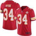 Nike Chiefs #34 Carlos Hyde Red Vapor Untouchable Limited Jersey