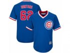 Youth Majestic Chicago Cubs #62 Jose Quintana Authentic Royal Blue Cooperstown Cool Base MLB Jersey