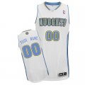 Customized Denver Nuggets Jersey Revolution 30 White Home Basketball