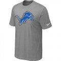 Detroit Lions Sideline Legend Authentic Logo T-Shirt Light grey