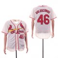 Cardinals #46 Paul Goldschmidt Cream Flexbase Jersey