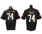 2016 Pro Bowl Nike San Francisco 49ers #74 Joe Staley Black jerseys(Elite)
