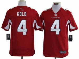 Nike NFL Arizona Cardinals #4 Kevin Kolb Red Game Jerseys
