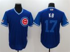 Cubs #17 Kris Bryant KB Royal 2018 Players' Weekend Authentic Team Jersey