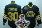 nhl boston bruins #30 thomas black 3rd[2011 stanley cup champion