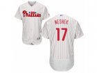 Philadelphia Phillies #17 Pat Neshek White Flexbase Authentic Collection MLB Jersey