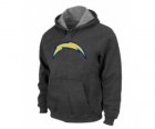 San Diego Charger Logo Pullover Hoodie D.Grey
