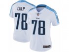 Women Nike Tennessee Titans #78 Curley Culp Vapor Untouchable Limited White NFL Jersey