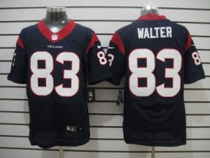 Nike NFL Houston Texans #83 Walter Blue Jerseys(Elite)