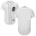 2016 Men Detroit Tigers Majestic White Flexbase Authentic Collection Team Jersey