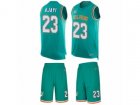 Nike Miami Dolphins #23 Jay Ajayi Limited Aqua Green Tank Top Suit NFL Jersey