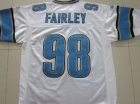 nfl detroit lions #98 fairley white(2011 new player)