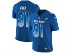 Nike Philadelphia Eagles #91 Fletcher Cox Royal Men Stitched NFL Limited NFC 2018 Pro Bowl Jersey