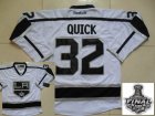 nhl los angeles kings #32 quick white,black[2012 stanley cup]