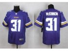 Nike Minnesota Vikings #31 Jerick McKinnon Purple Team Color Men Stitched jerseys(Elite)