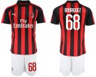 2018-19 AC Milan 68 RODRIGUEZ Home Soccer Jersey
