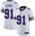 Nike Bills #91 Ed Oliver White Vapor Untouchable Limited Jersey
