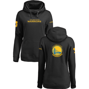 Golden State Warriors 2017 NBA Champions Black Womens Pullover Hoodie3