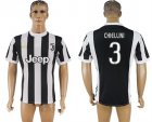 2017-18 Juventus FC 3 CHIELLINI Home Thailand Soccer Jersey