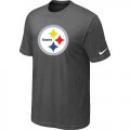 Nike Pittsburgh Steelers Sideline Legend Authentic Logo T-Shirt Dark grey