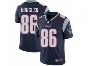 Mens Nike New England Patriots #86 Rob Housler Vapor Untouchable Limited Navy Blue Team Color NFL Jersey