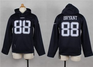 Nike Youth Dallas Cowboys #88 bryant Blue jerseys(Pullover Hoodie)