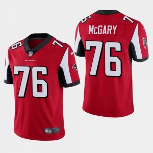 Nike Falcons #76 Kaleb McGary Red 2019 NFL Draft First Round Pick Vapor Untouchable