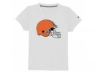 nike cleveland browns sideline legend authentic logo youth T-Shirt white