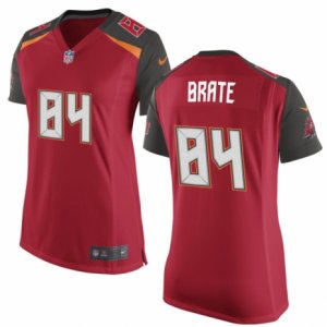Women\'s Nike Tampa Bay Buccaneers #84 Cameron Brate Limited Red Team Color NFL Jersey