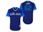 2017 Little League World Series Blue Jays Aaron Loup #62 Loup Royal Jersey