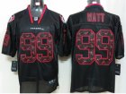 Nike NFL Houston Texans #99 J.J. Watt Lights Out Black Elite Jerseys