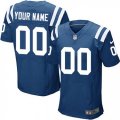 Mens Nike Indianapolis Colts Customized Elite Royal Blue Team Color NFL Jersey