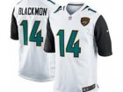 Nike NFL Jacksonville Jaguars #14 Justin Blackmon white Alternate Jerseys(Game)