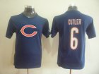 Chicago Bears 6 Jay Cutler Name & Number T-Shirt