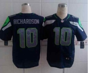Nike seattle seahawks #10 richardson blue jerseys[Elite]