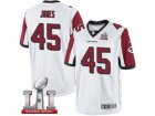 Youth Nike Atlanta Falcons #45 Deion Jones Limited White Super Bowl LI 51 NFL Jersey